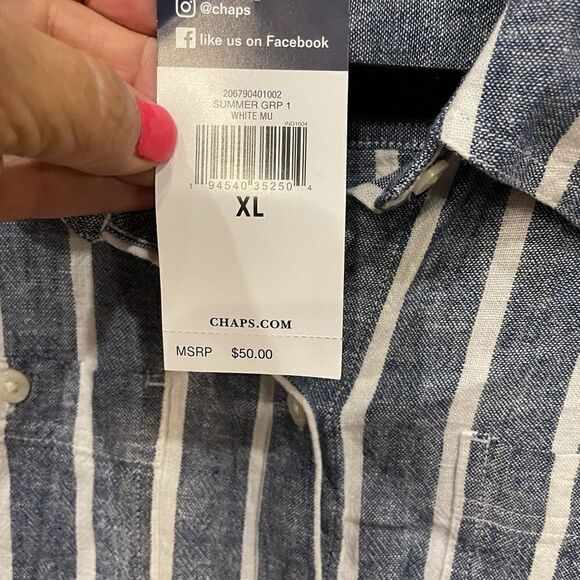 NWT Chaps Sleeveless Top - Picture 2 of 3